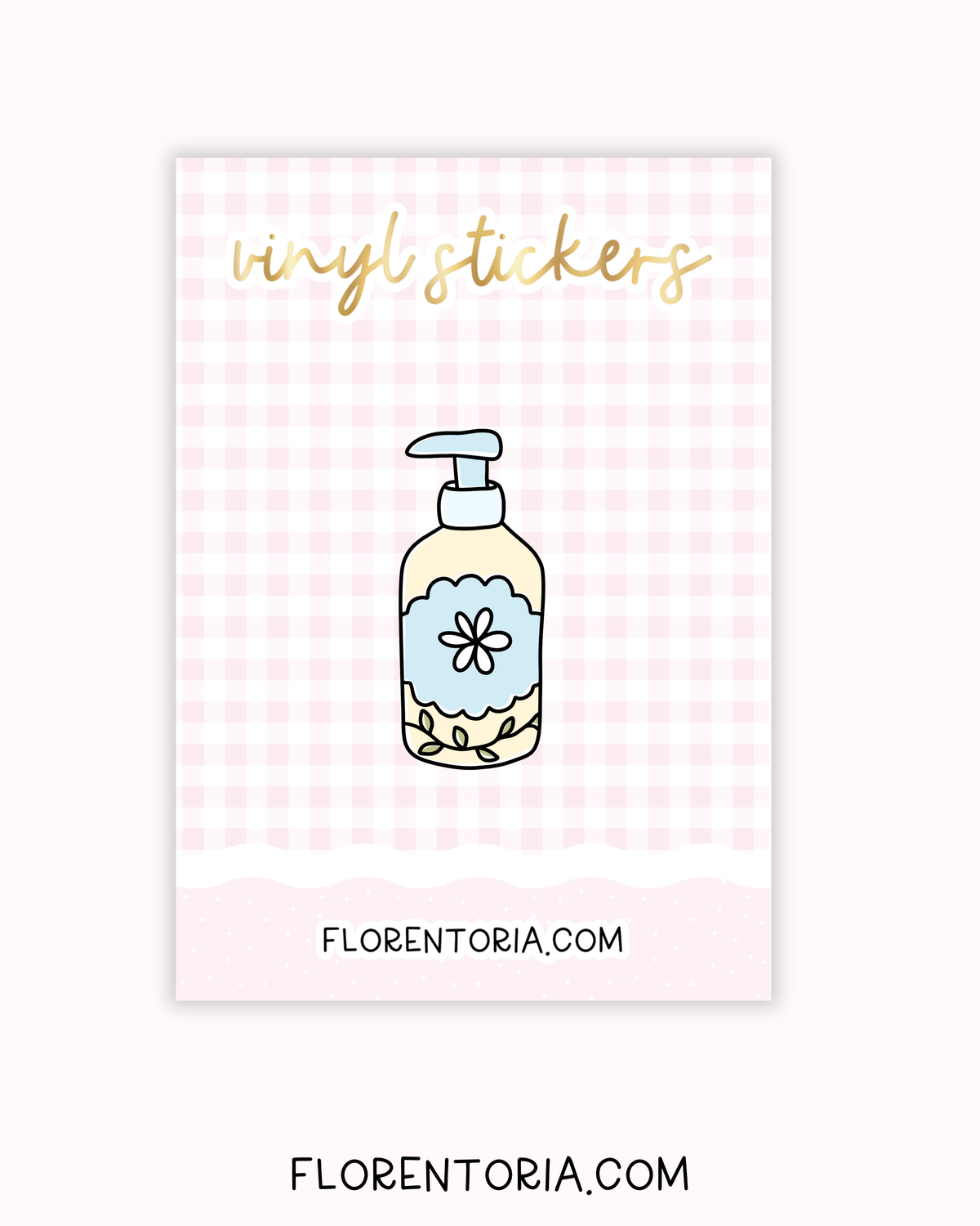 Spring Cleaning Vinyl Sticker