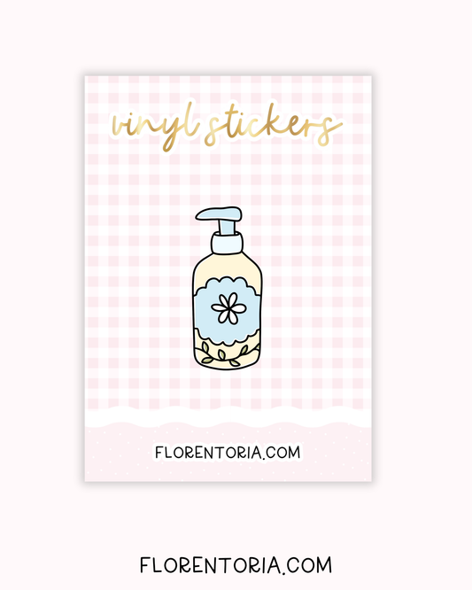 Spring Cleaning Vinyl Sticker