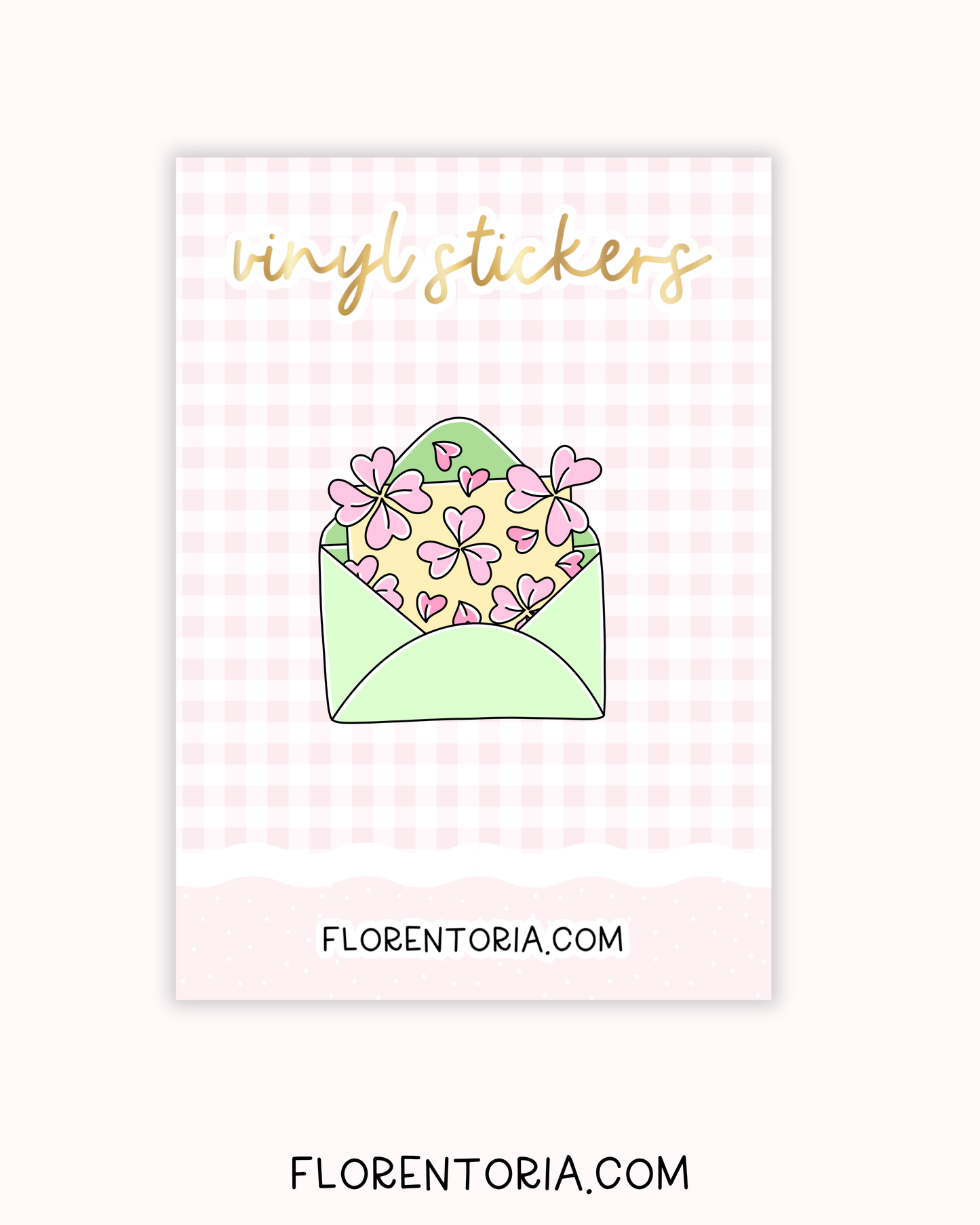 Lucky Vinyl Sticker