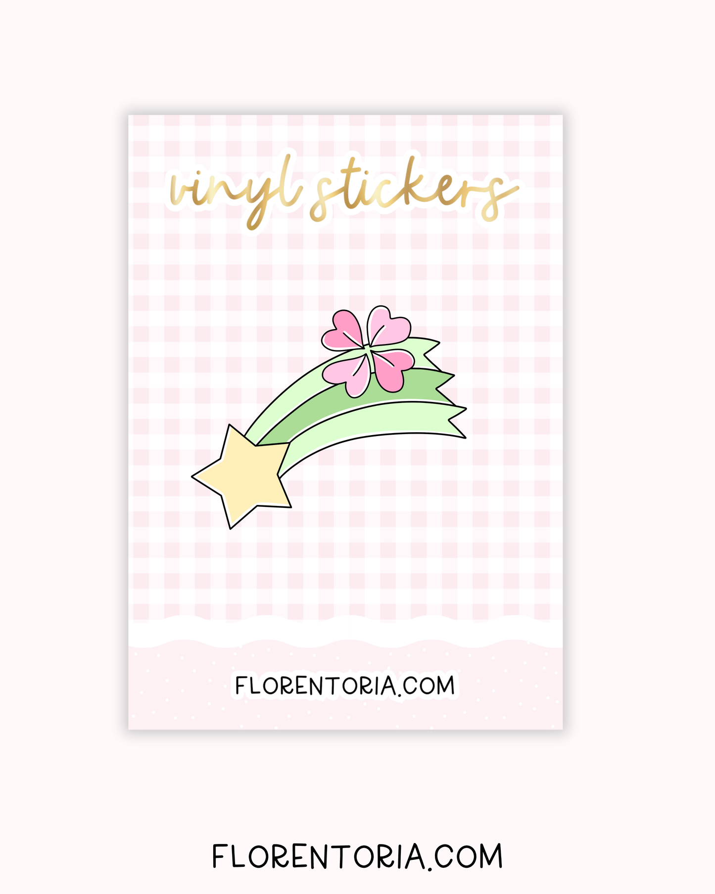 Lucky Vinyl Sticker