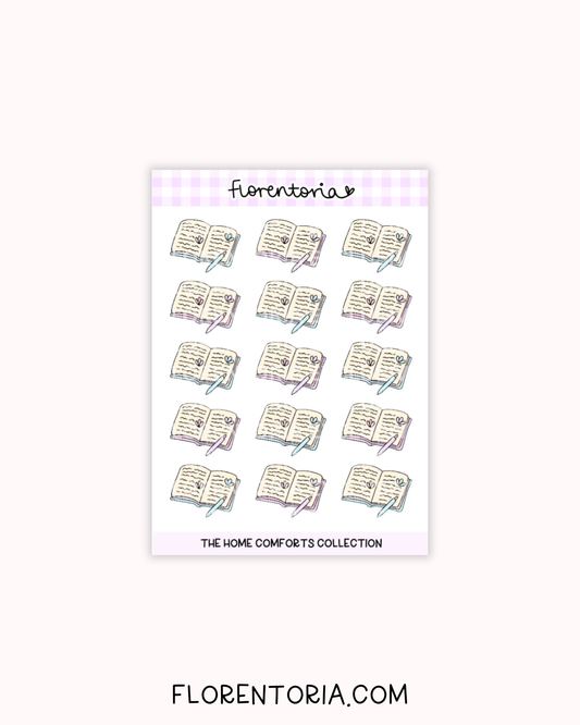 Home Comforts Sticker Sheet
