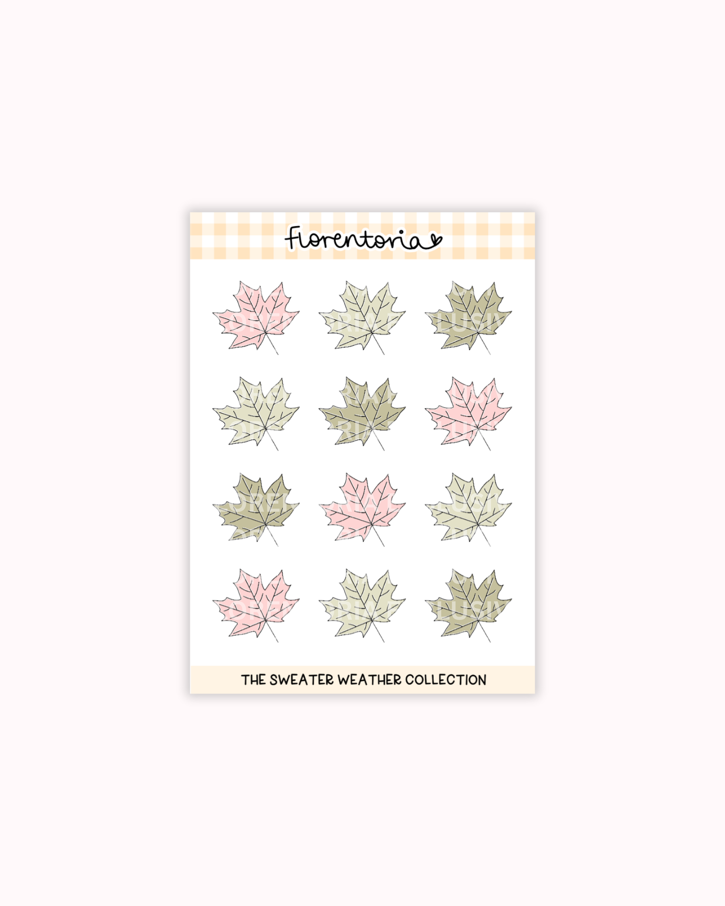 Sweater Weather Sticker Sheet