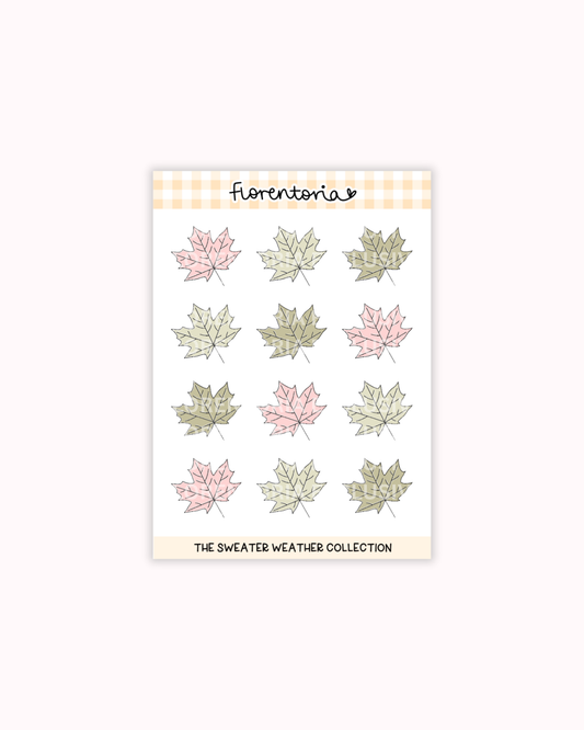 Sweater Weather Sticker Sheet