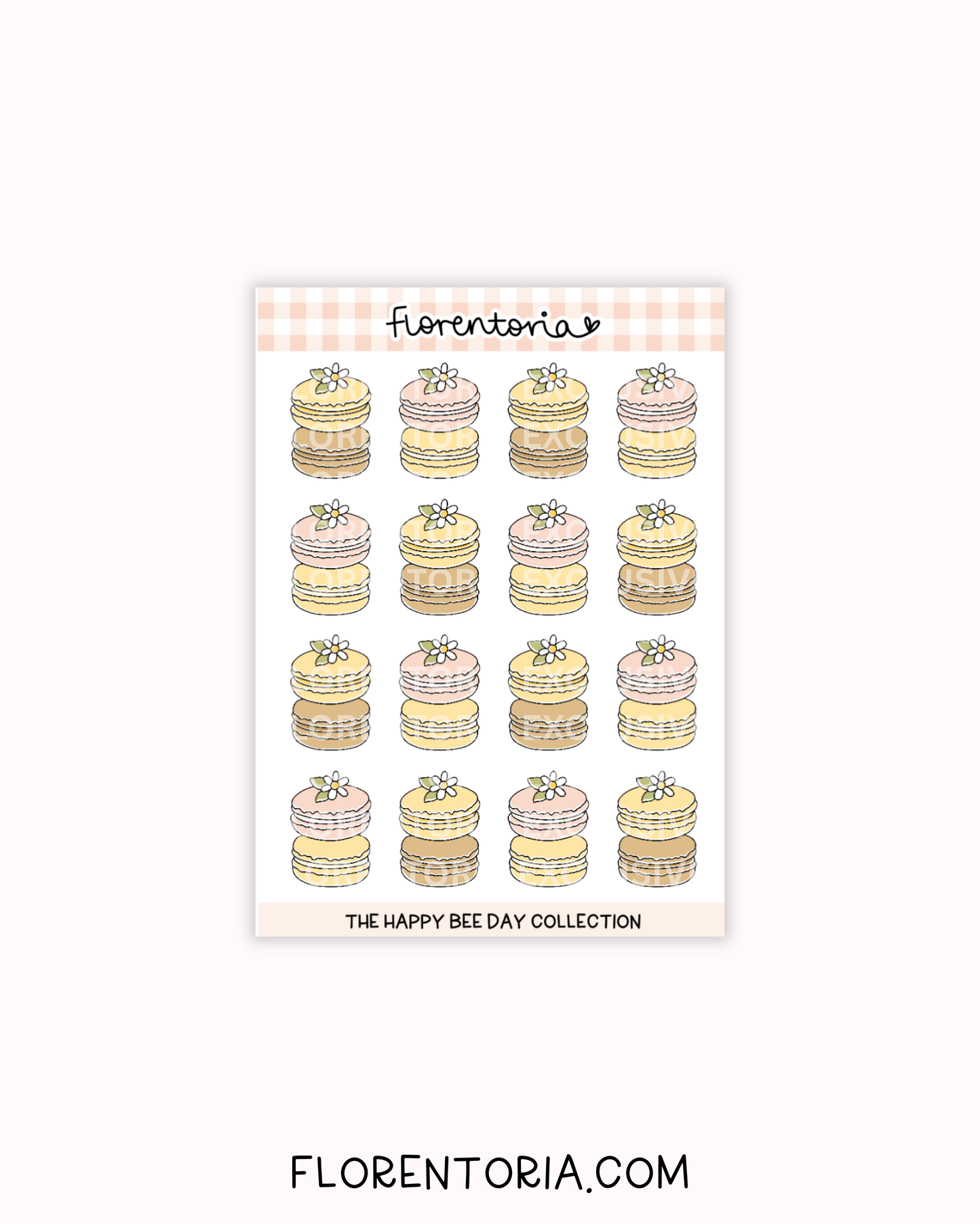 Happy Bee Day Sticker Sheet