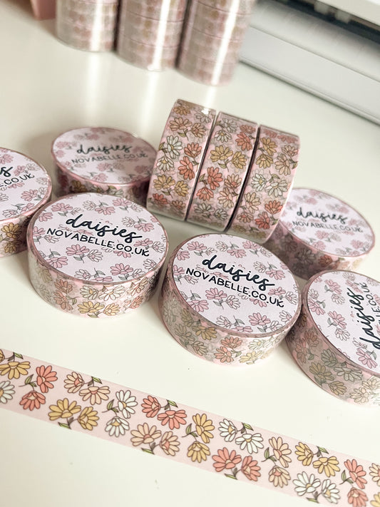 Daisies Washi Tape