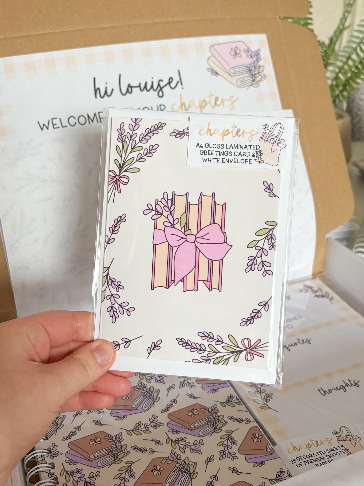 Chapters Greeting Card