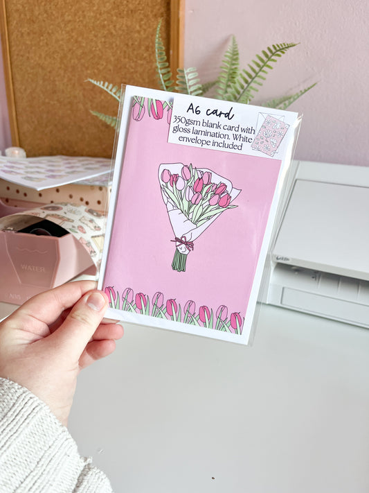 Tulips Greeting Card