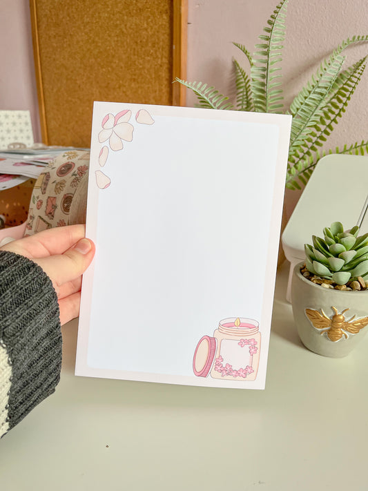 Cherry Blossom Notepad