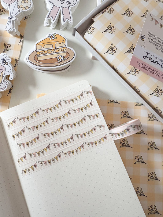 Happy Bee Day Washi Tape