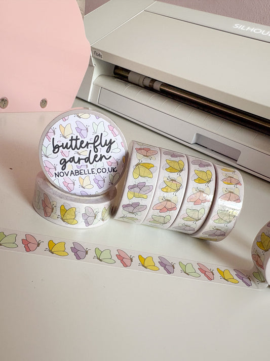 Butterfly Garden Washi Tape