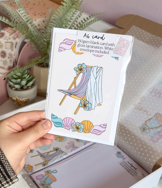 Beach Days Greeting Card