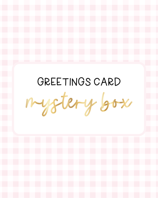 Greetings Card Mystery Box