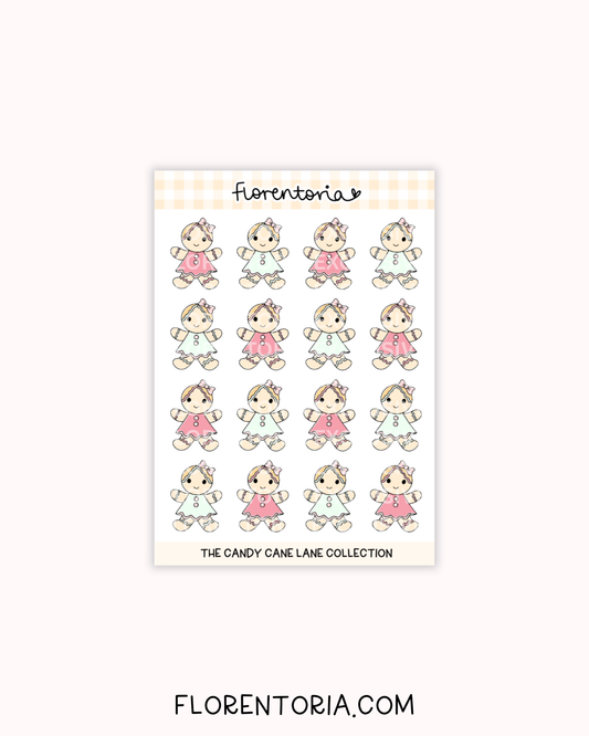 Candy Cane Lane Sticker Sheet